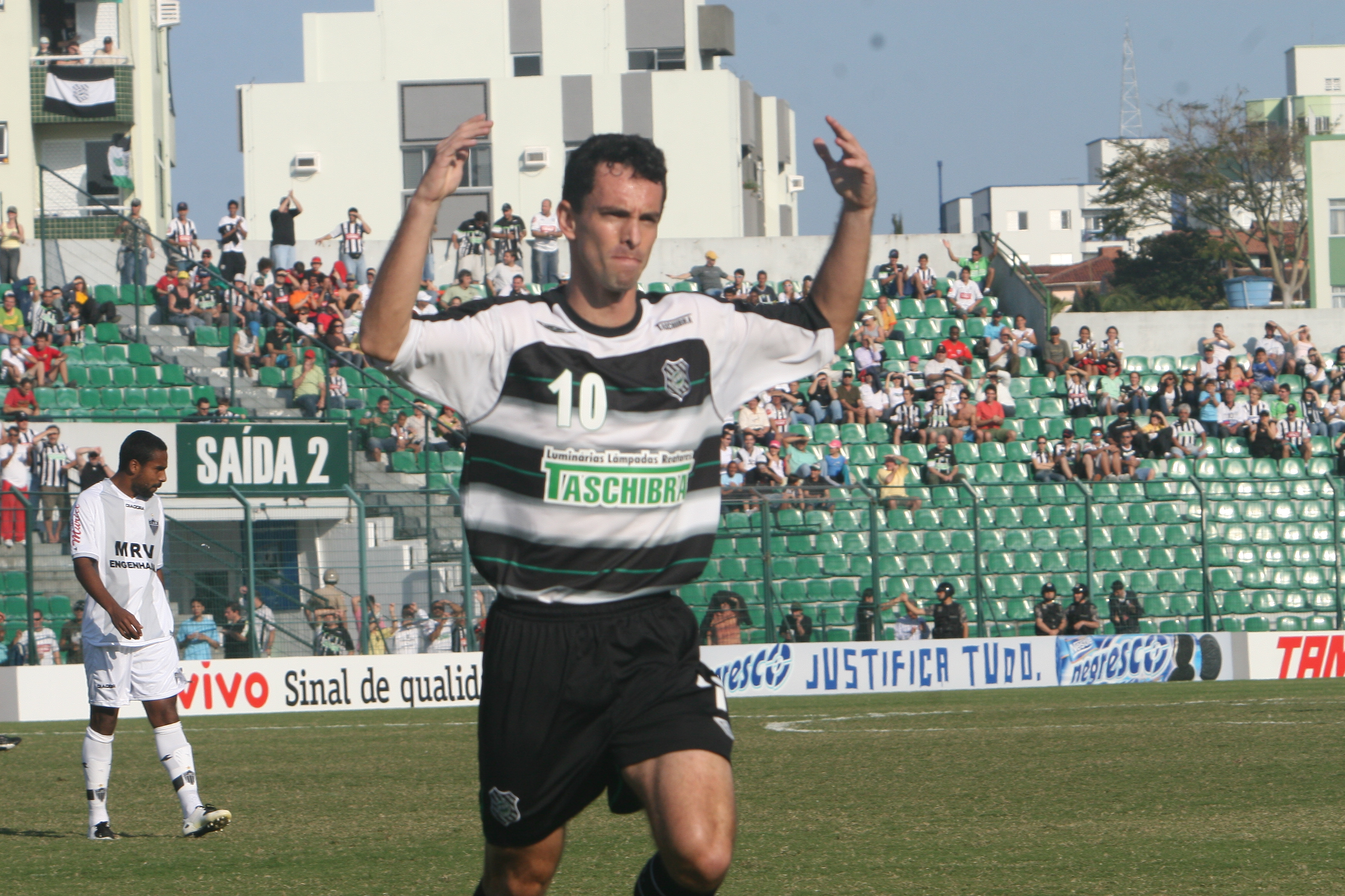 Crowd in black and white